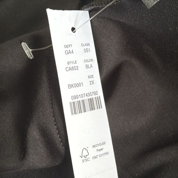 J.Crew Black Tank Maxi Dress 2X NWT - Picture 7 of 7